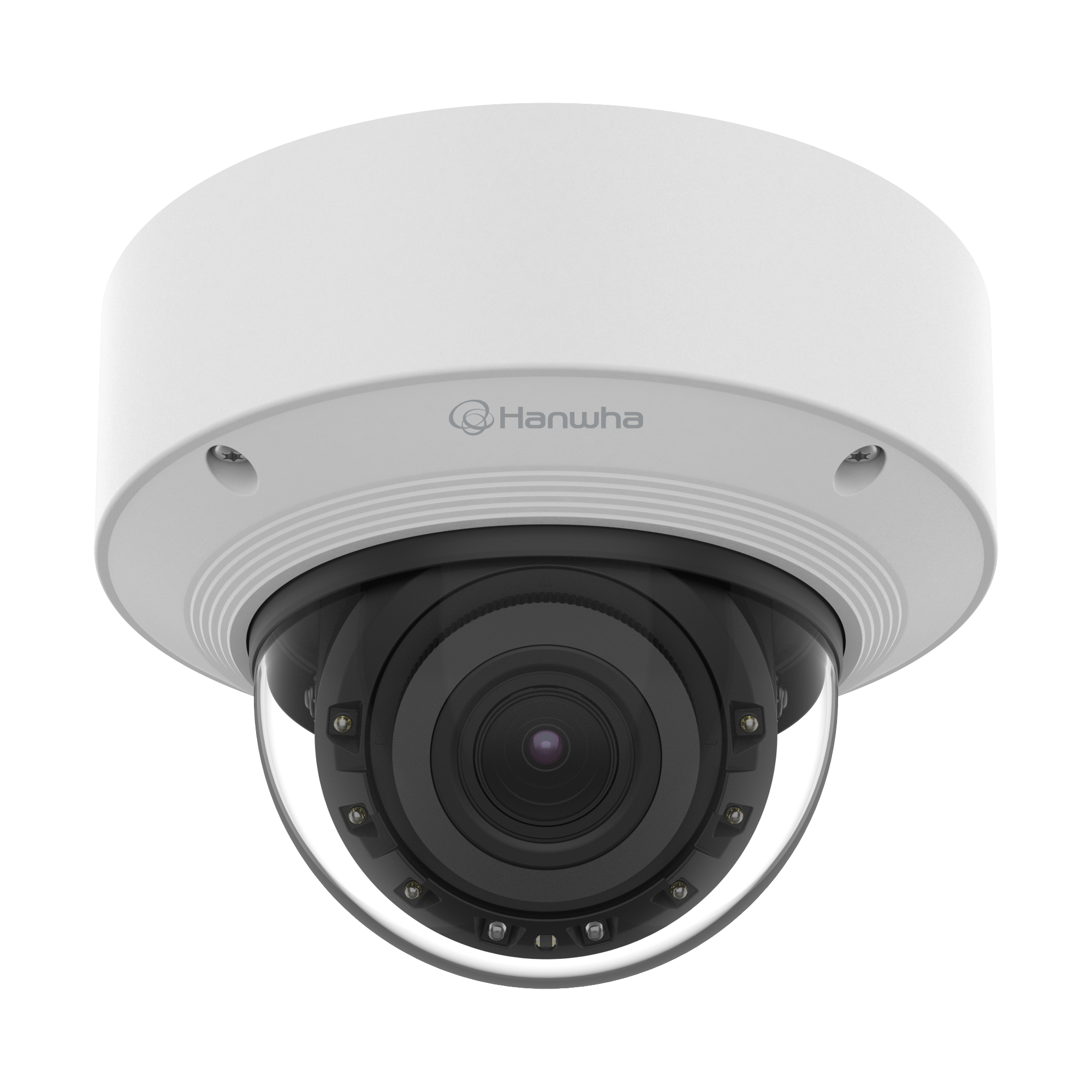 Hanwha 4K mini dome security camera